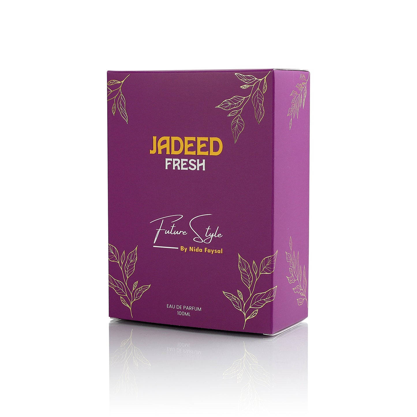 Jadeed Fresh premium Arabian perfume bottle with sleek modern design, fresh luxury fragrance by Future Style Perfumes UAE